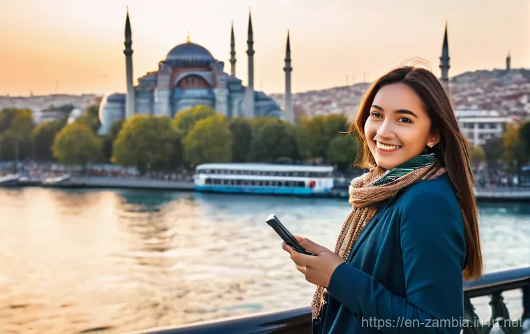 잠비아 항공편 예약 - **"Savvy Flight Searcher"**
    A focused young adult, possibly a woman in her late 20s, with a dete...